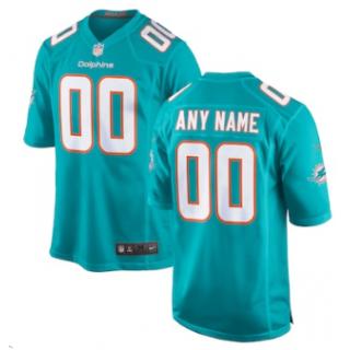 Custom , Miami Dolphins - Aqua